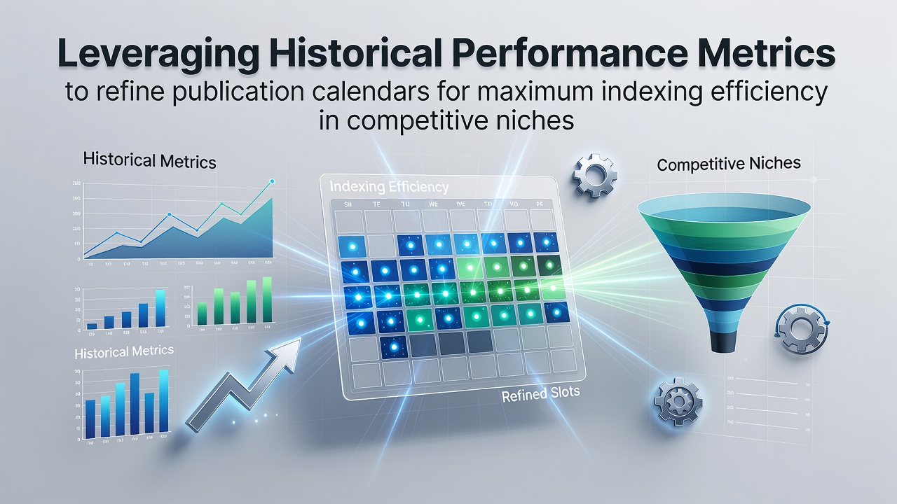 Leveraging Historical Performance Metrics to Refine Publication Calendars for Maximum Indexing Efficiency in Competitive Niches